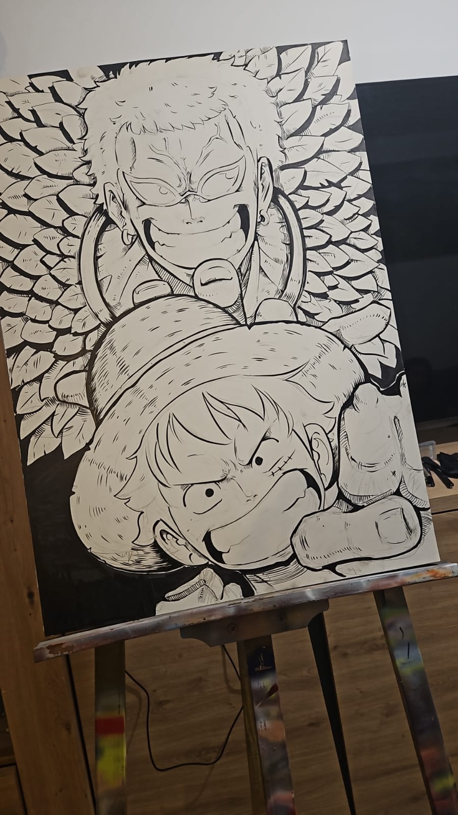 Encrage grand format